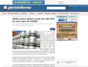 Powergás na imprensa Glória Informa